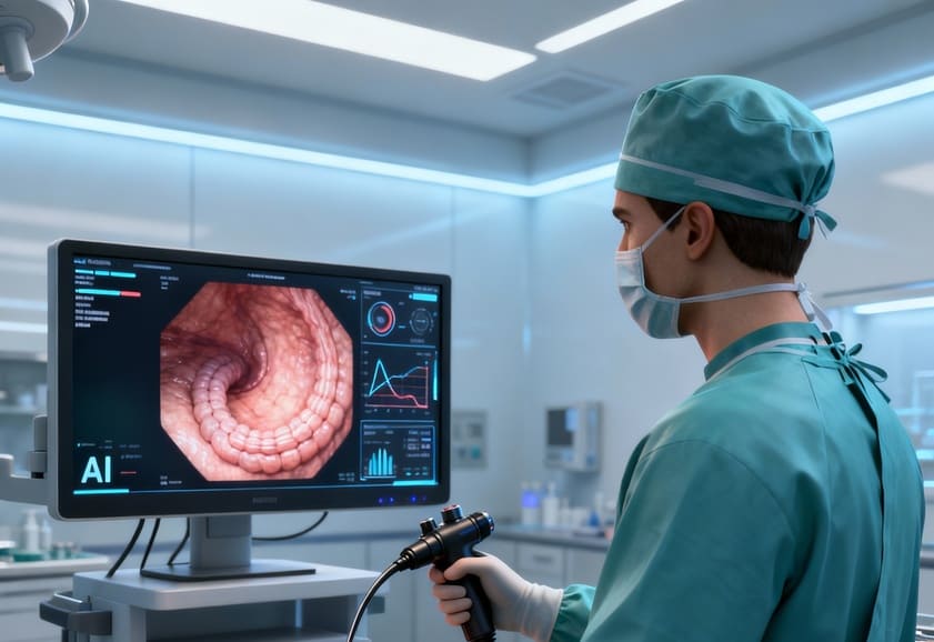 intelligenza artificiale nella colonscopia