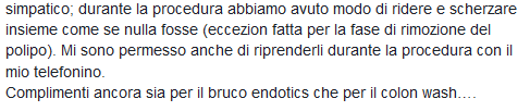 colonscopia robotica milano recensioni